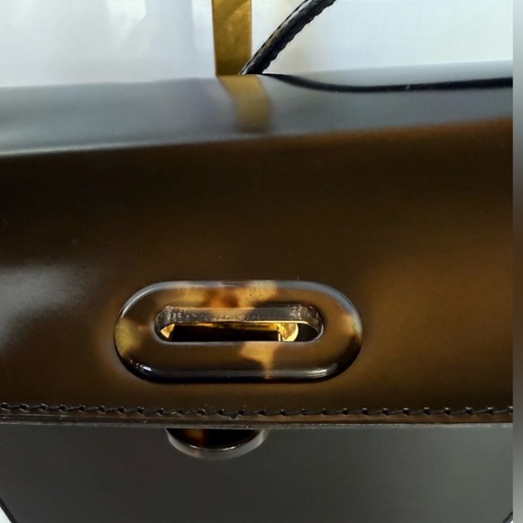 Furla leather two way tote bag shoulder bag and Crossbody - Picture 4 of 10